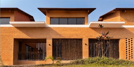 Earth brick barn house is Yinka Shonibare’s hub of creativity in Nigeria