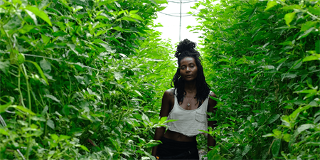 Monai McCullough Explores Ecological Research and Plant Knowledge at the G.A.S. Farm House